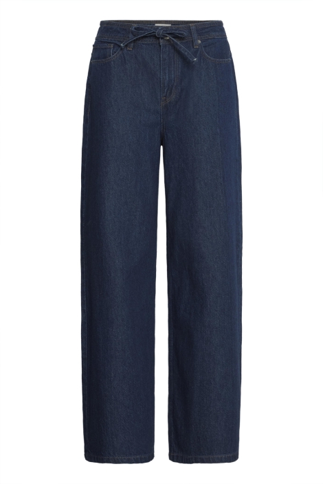 Ichi blauwe dames jeans | Vooraanzicht