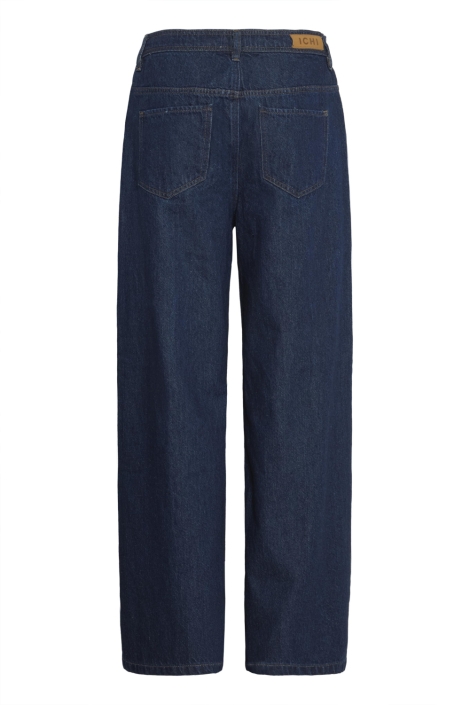 Ichi blauwe dames jeans | Achteraanzicht