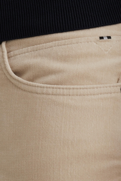 Vanguard beige heren broek | Close up