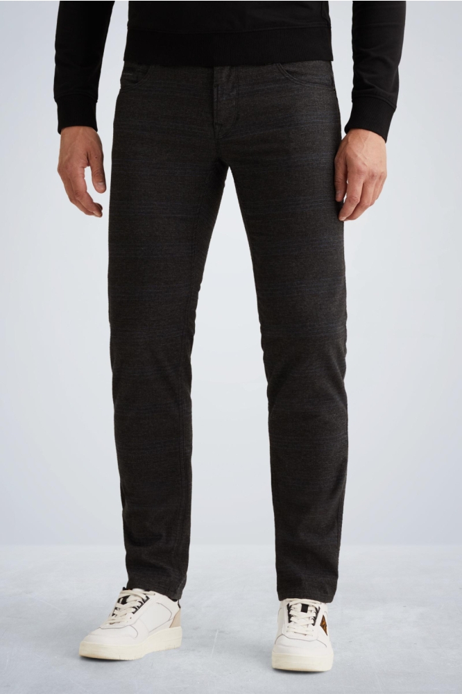 PME legend blauwe heren broek | Model vooraanzicht