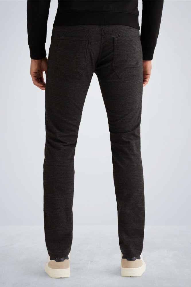 PME legend blauwe heren broek | Model achteraanzicht