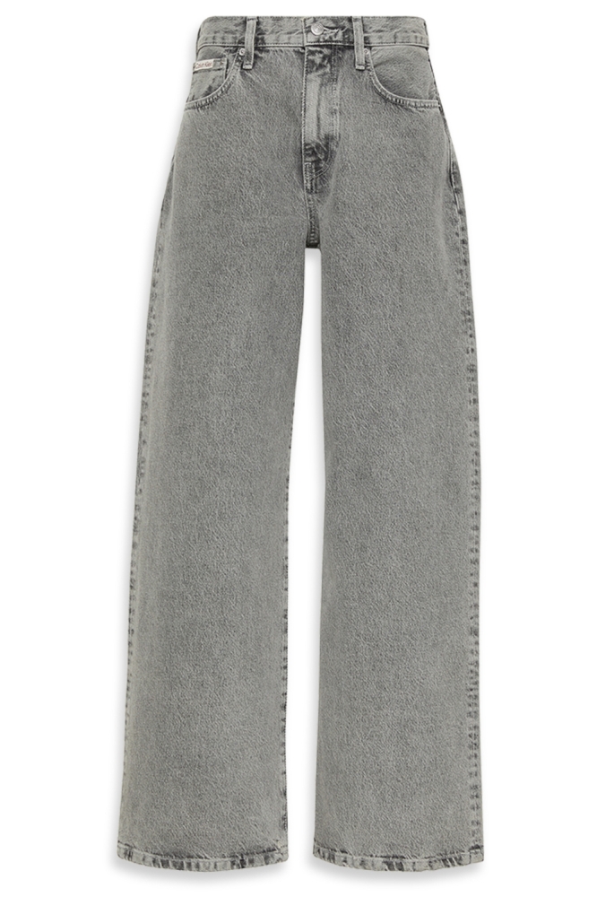 Calvin Klein grijze dames jeans | Vooraanzicht
