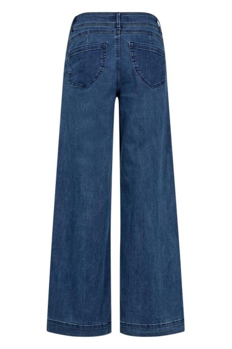 Freequent blauwe dames jeans | Achteraanzicht