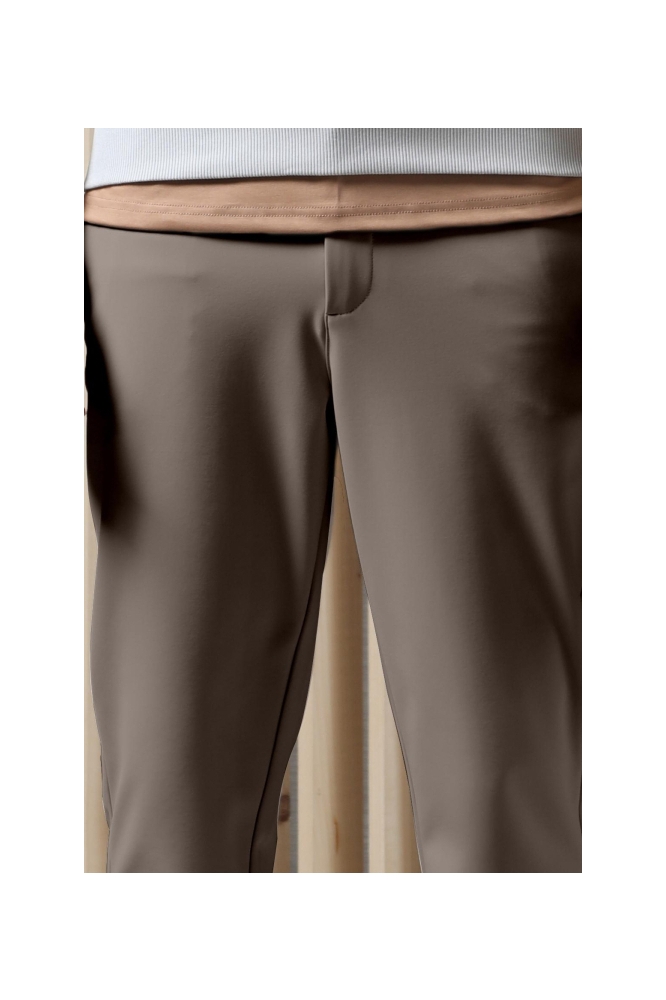 Gabbiano bruine heren broek | Close up