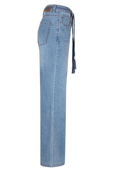 Red Button blauwe dames jeans | Zijaanzicht