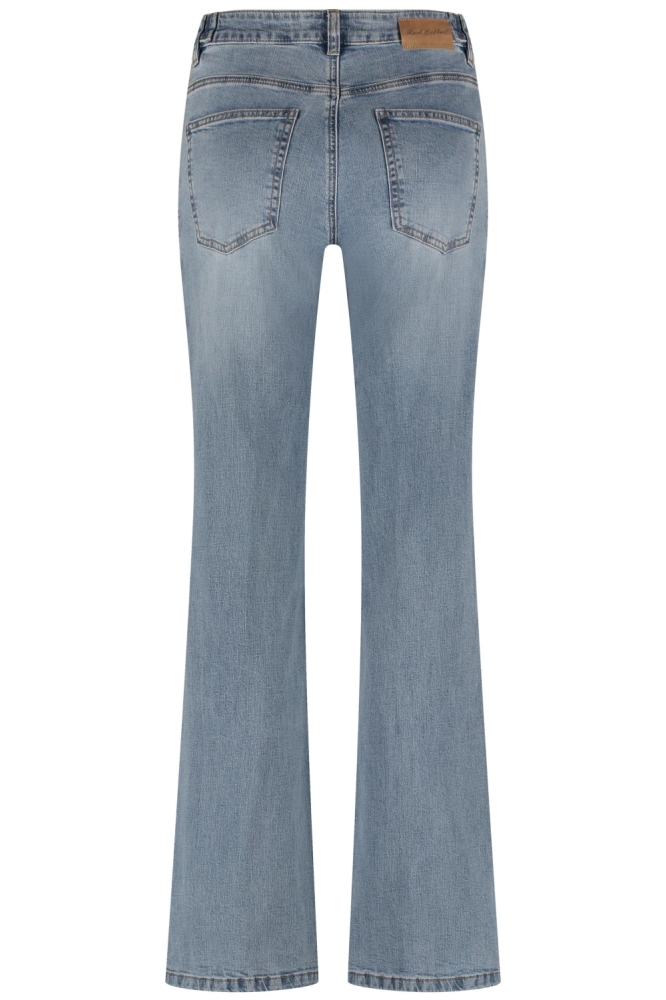 Red Button blauwe dames jeans | Achteraanzicht