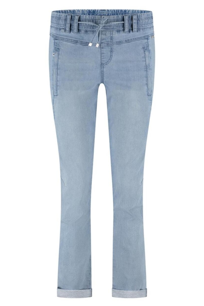 Red Button blauwe dames jeans | Vooraanzicht