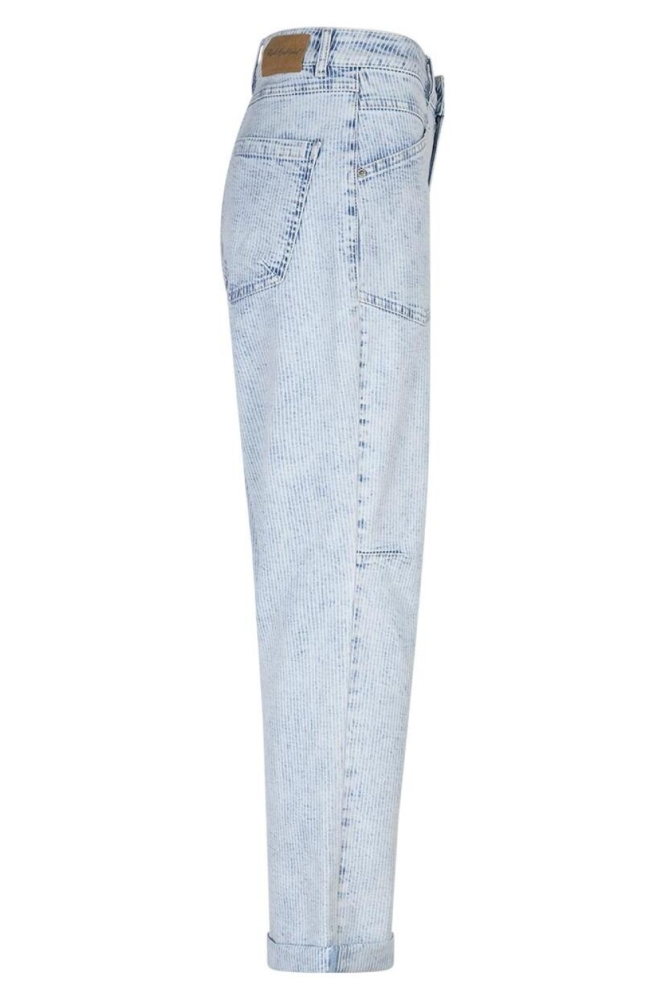 Red Button blauwe dames jeans | Zijaanzicht