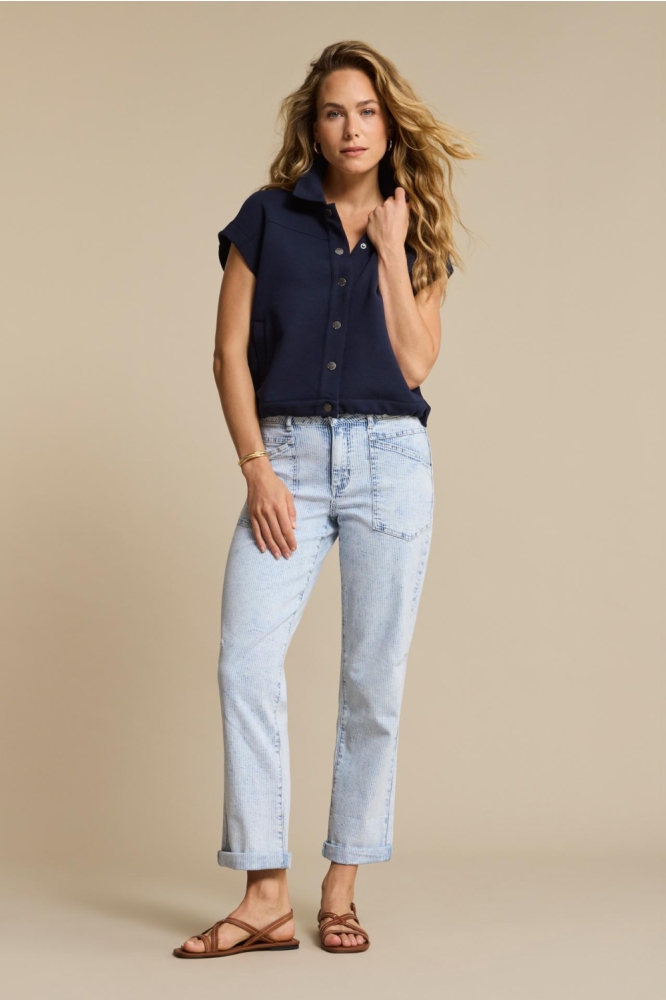 Red Button blauwe dames jeans | Model