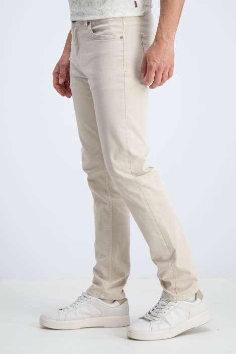 Gabbiano zand heren broek | Model zijaanzicht