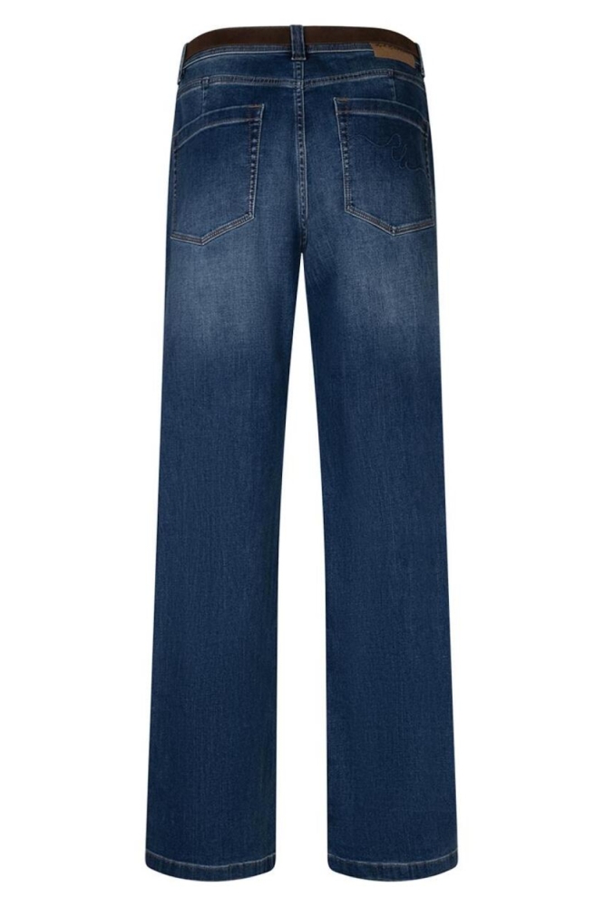 Red Button blauwe dames jeans | Achteraanzicht