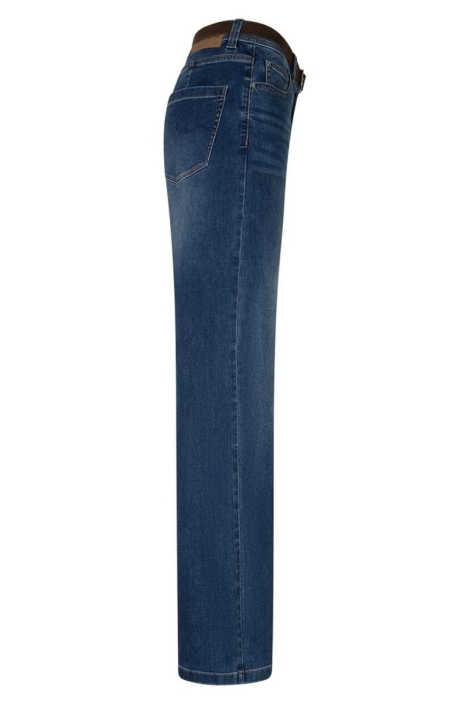 Red Button blauwe dames jeans | Zijaanzicht