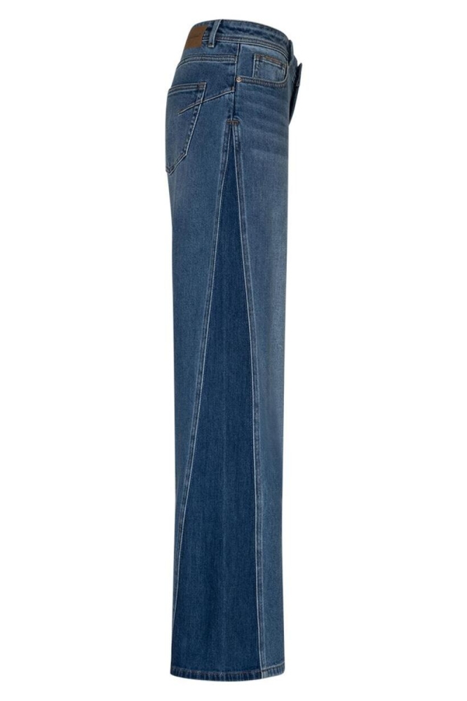 Red Button blauwe dames jeans | Zijaanzicht
