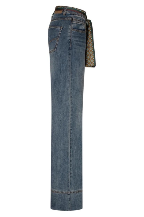 Red Button blauwe dames jeans | Zijaanzicht