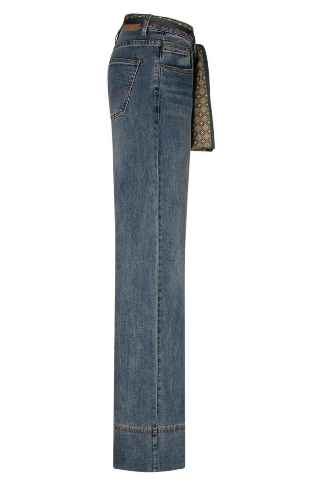 Red Button blauwe dames jeans | Zijaanzicht