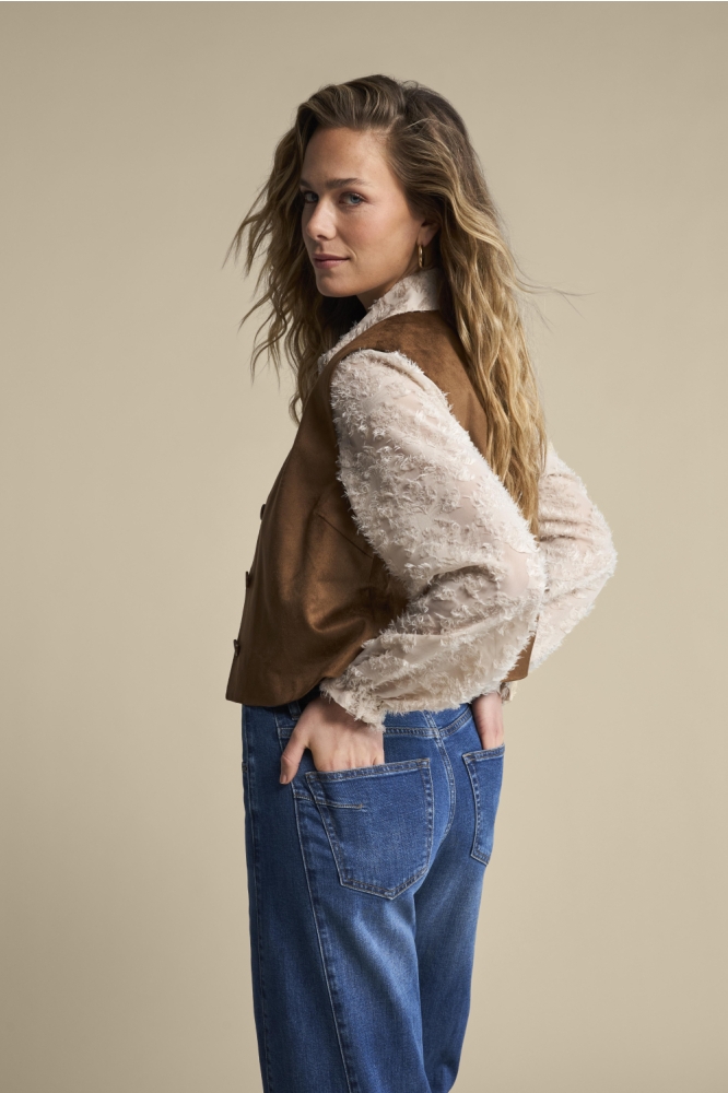 Red Button blauwe dames jeans | Sfeerbeeld, In situatie