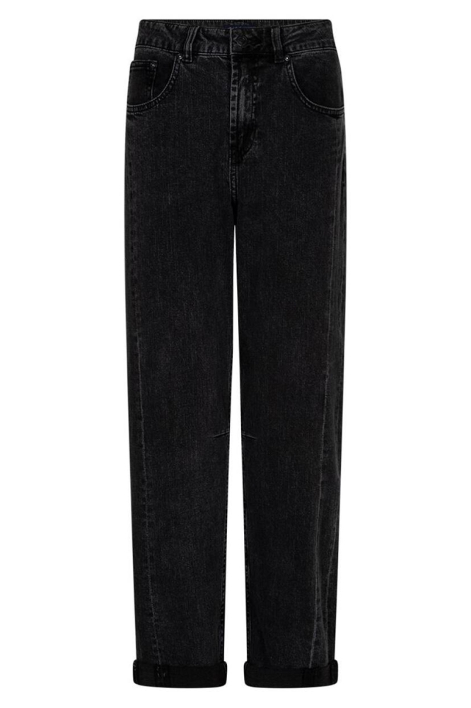 Red Button zwarte dames jeans | Vooraanzicht