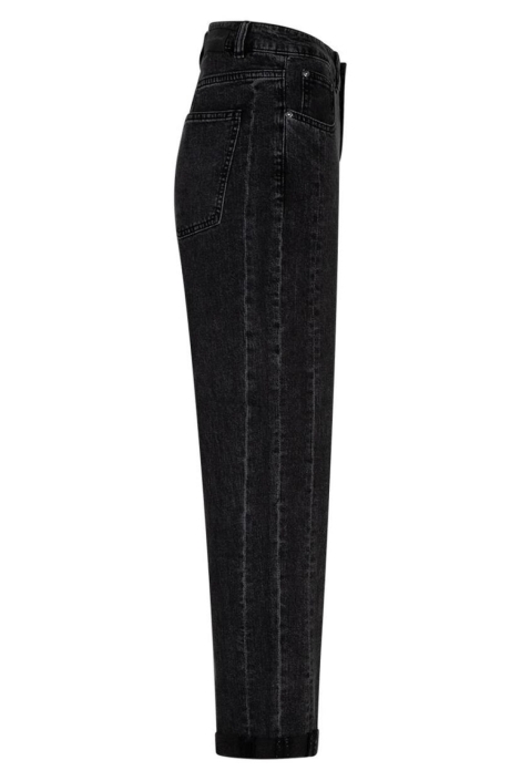 Red Button zwarte dames jeans | Zijaanzicht