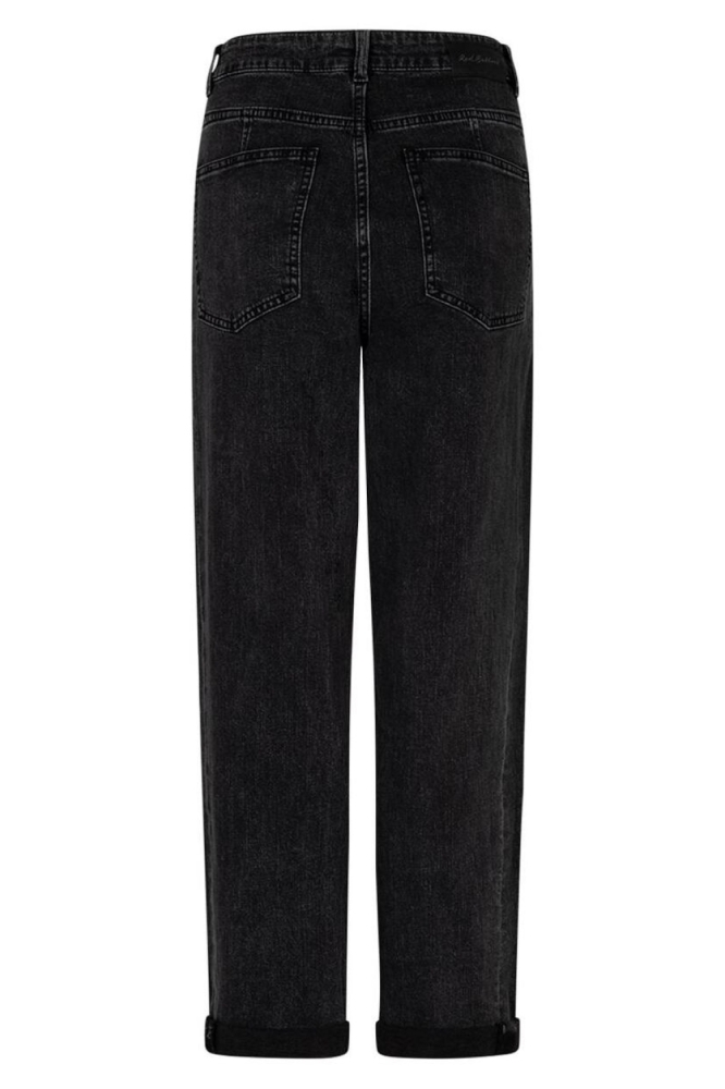 Red Button zwarte dames jeans | Achteraanzicht