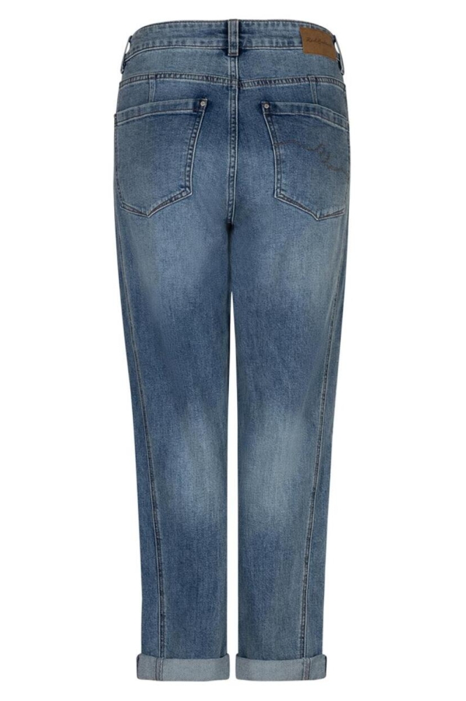 Red Button blauwe dames jeans | Achteraanzicht