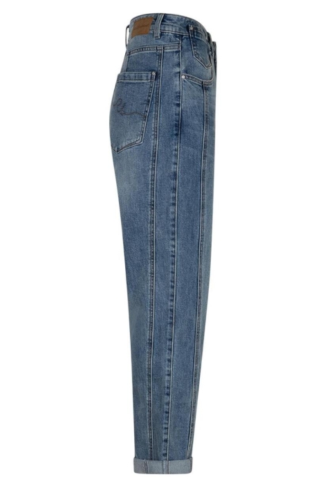Red Button blauwe dames jeans | Zijaanzicht