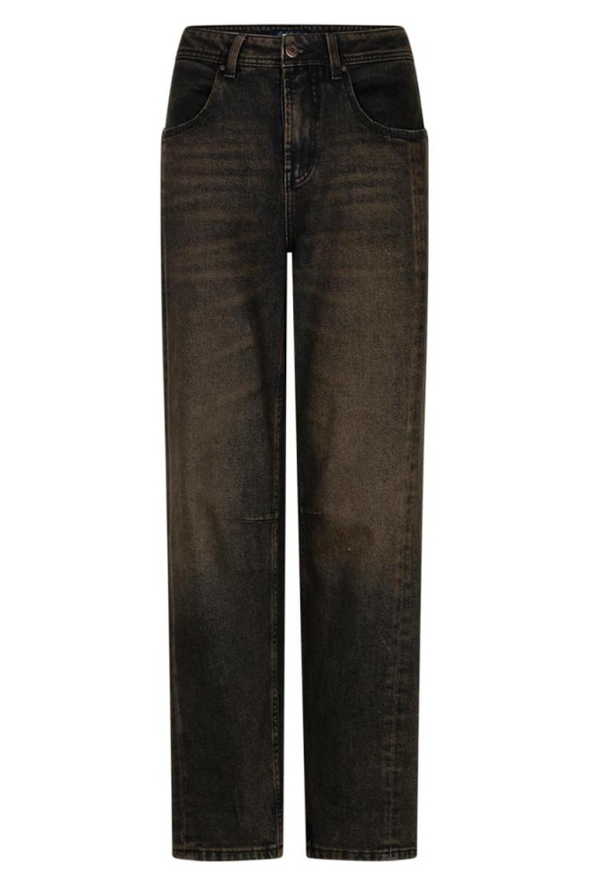 Red Button bruine dames jeans | Vooraanzicht
