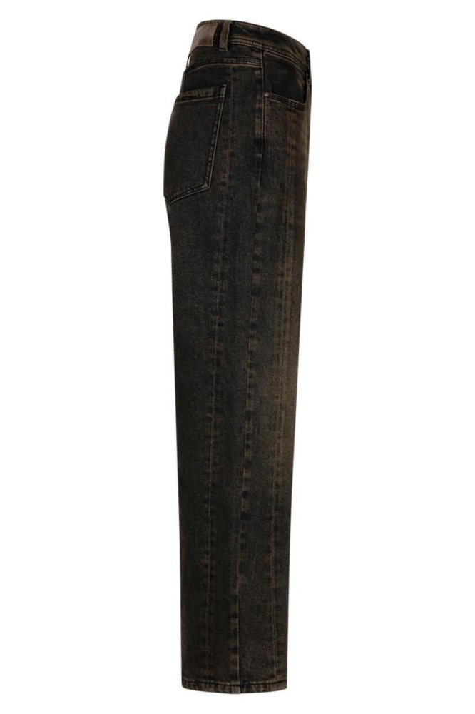 Red Button bruine dames jeans | Zijaanzicht