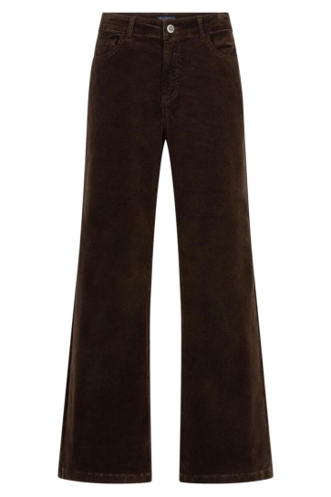Red Button Broek BRIELLE 19W FINE CORD L33 SRB5112 Espresso