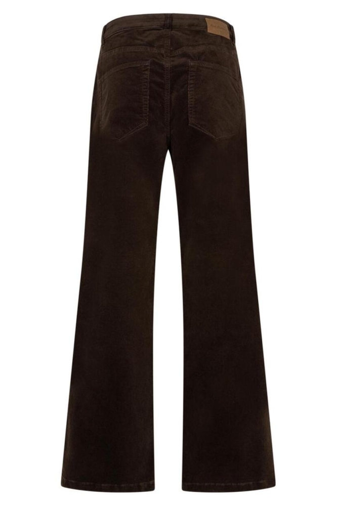 Red Button bruine dames broek | Achteraanzicht