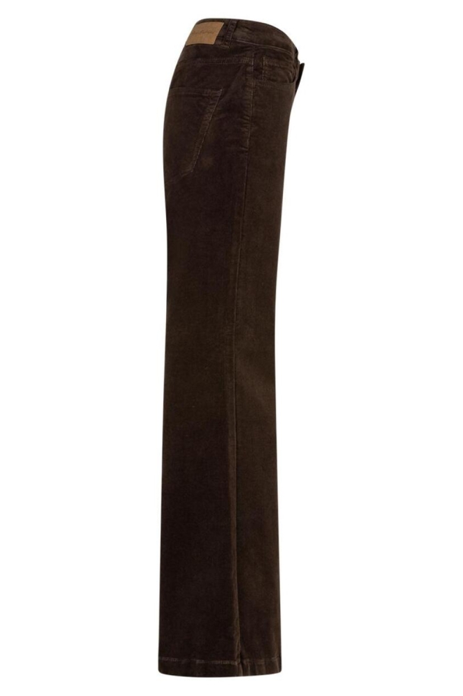 Red Button bruine dames broek | Zijaanzicht
