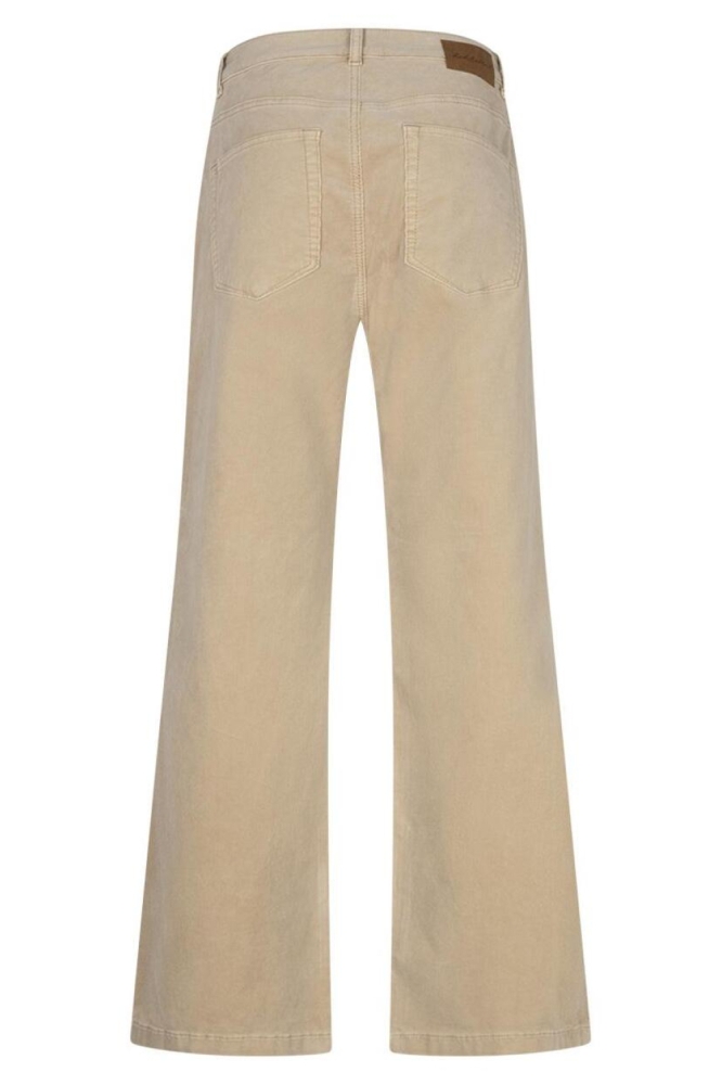 Red Button beige dames broek | Achteraanzicht