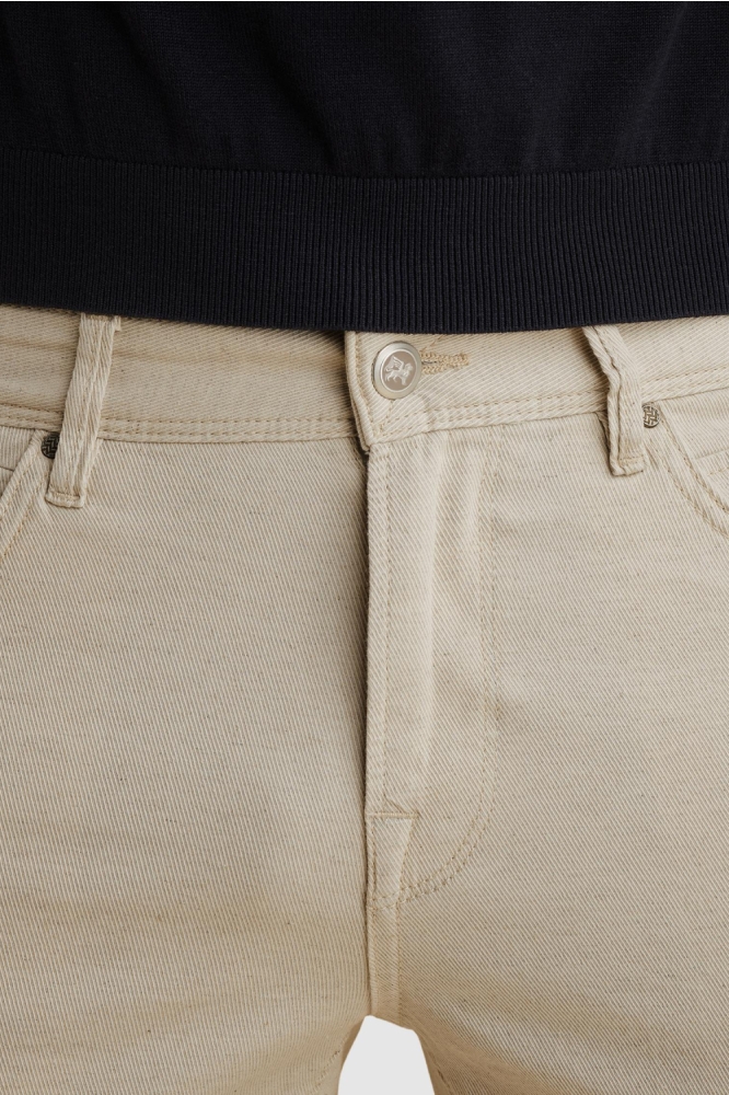 Vanguard beige heren broek | Close up