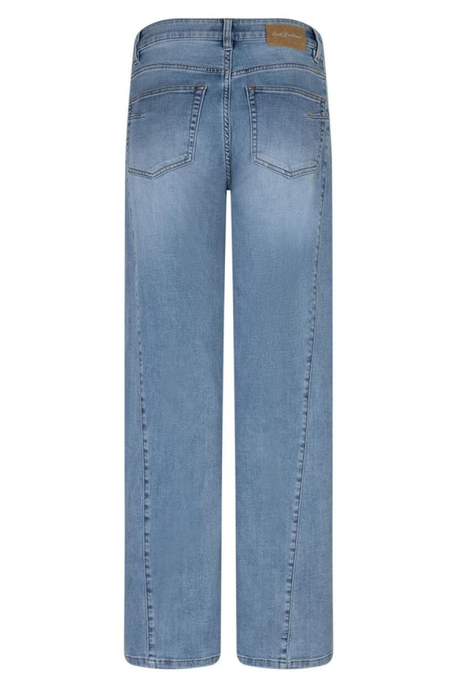 Red Button blauwe dames jeans | Achteraanzicht