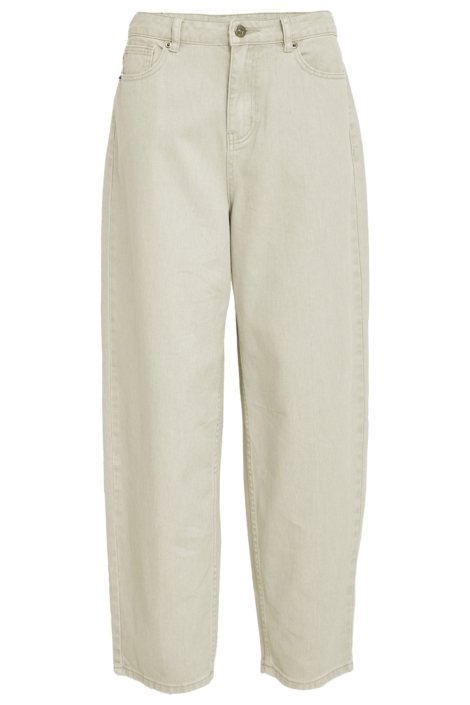 Peppercorn beige dames broek | Vooraanzicht