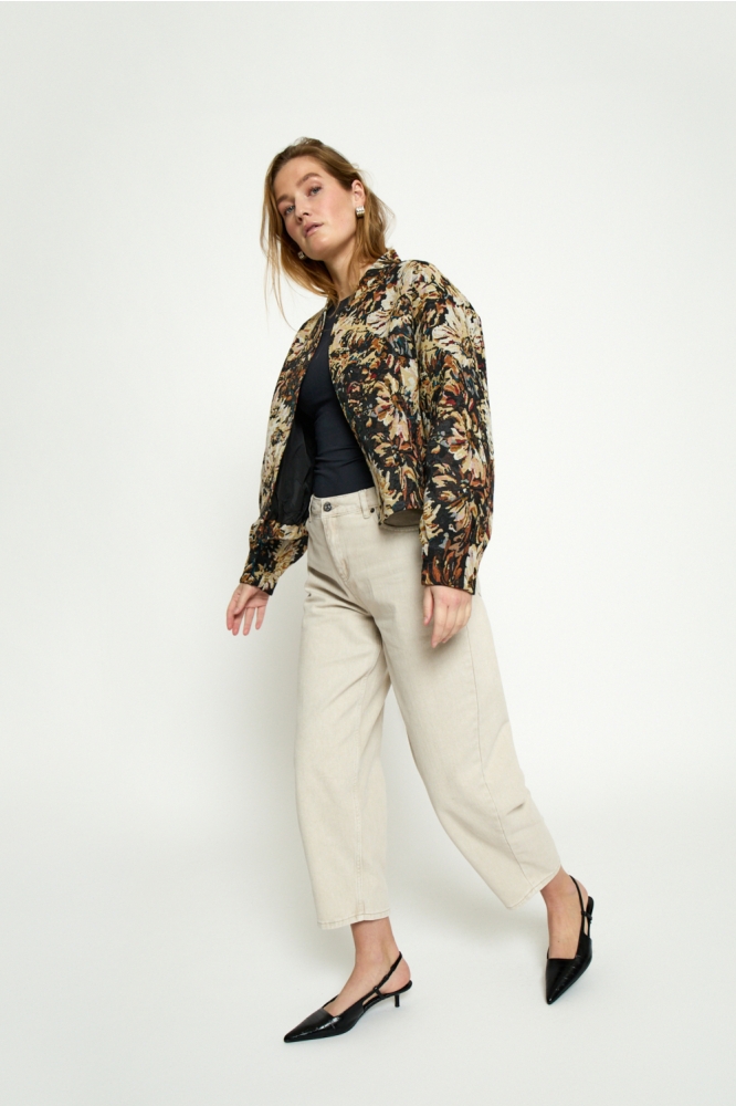 Peppercorn beige dames broek | 