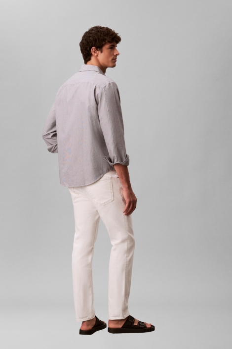 Calvin Klein witte heren jeans | Model