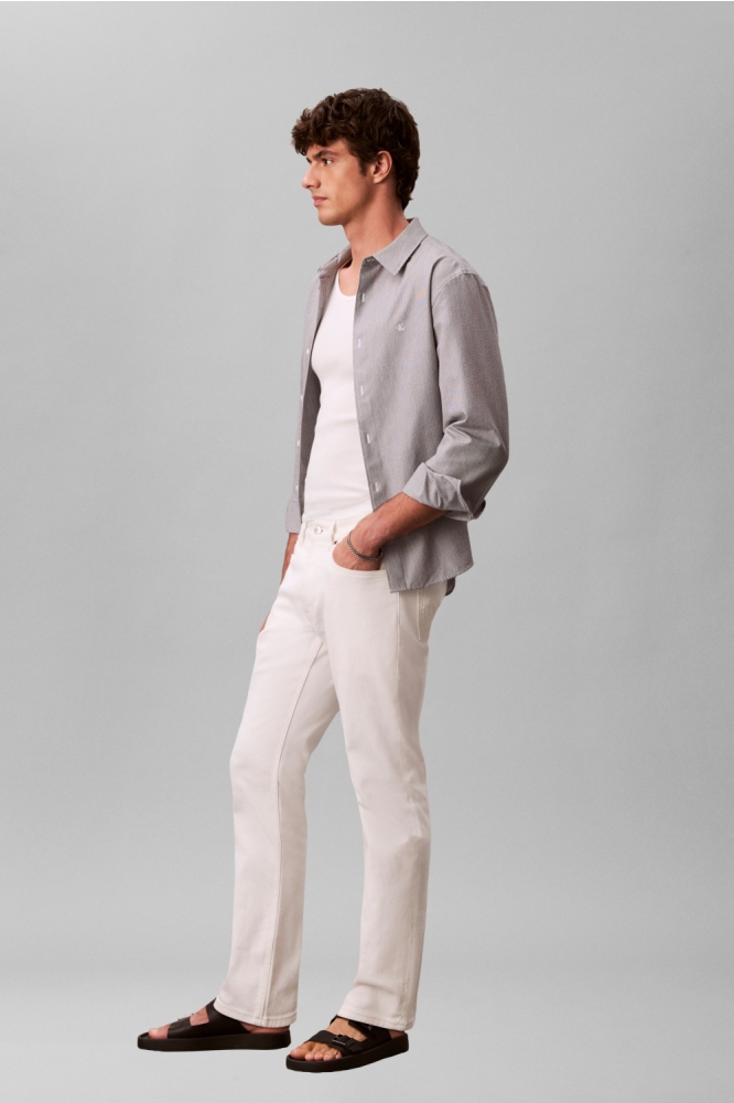 Calvin Klein witte heren jeans | Model
