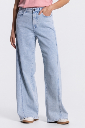 Juffrouw Jansen Jeans JANE SS26 JEANS D 457 WIDE LEG 000741 LIGHT BLUE