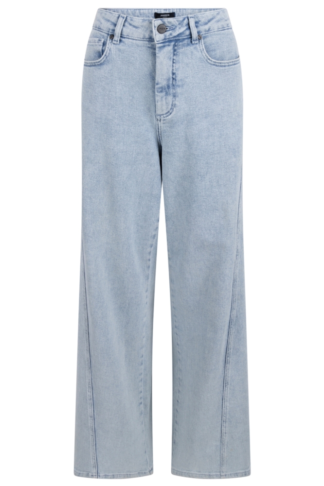 Juffrouw Jansen blauwe dames jeans | Vooraanzicht