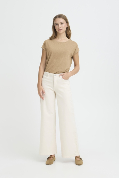 Ichi witte dames jeans | Model