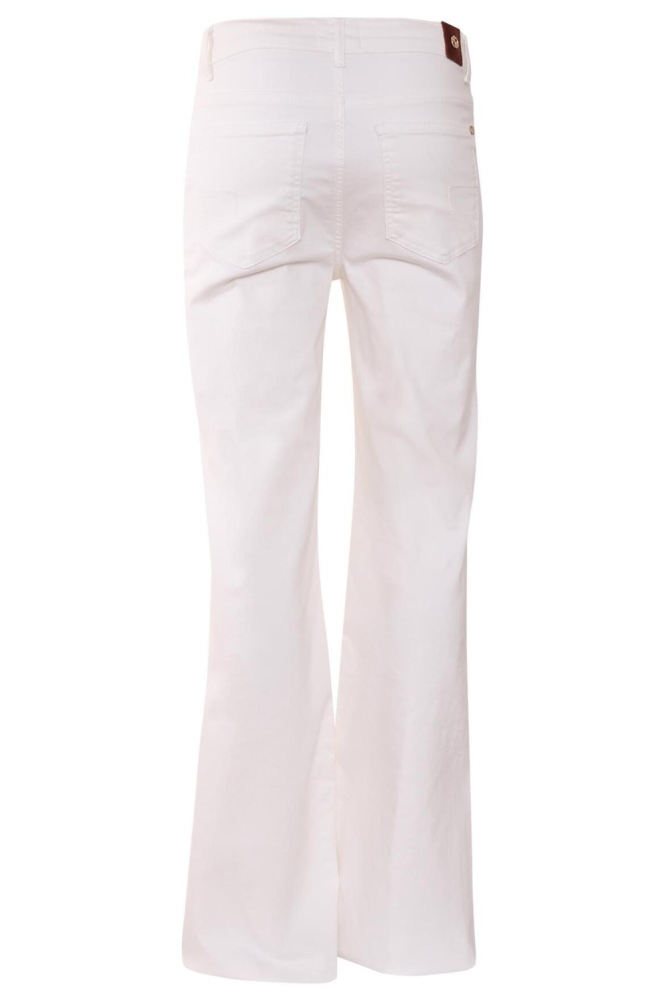 Dnm pure ecru dames jeans | Achteraanzicht