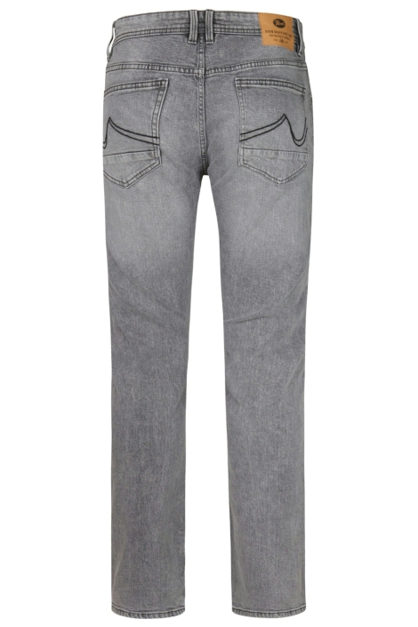 Petrol Industries grijze heren jeans | Achteraanzicht