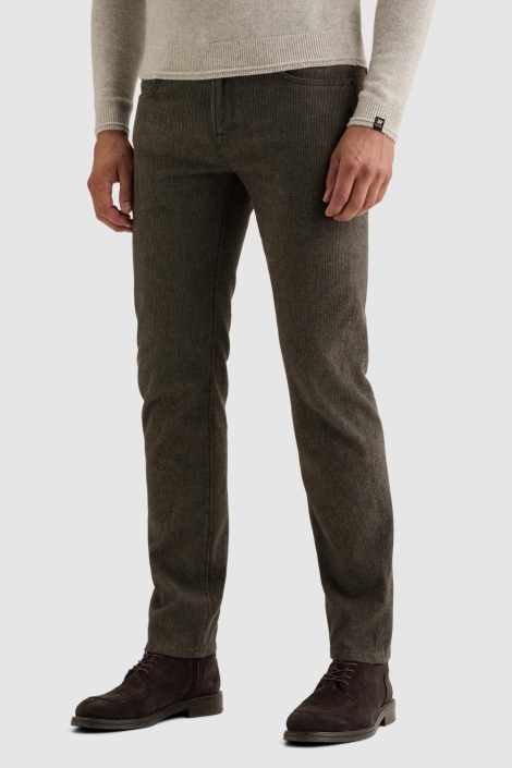 Vanguard grijze heren broek | Model zijaanzicht