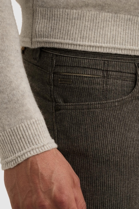 Vanguard grijze heren broek | Close up