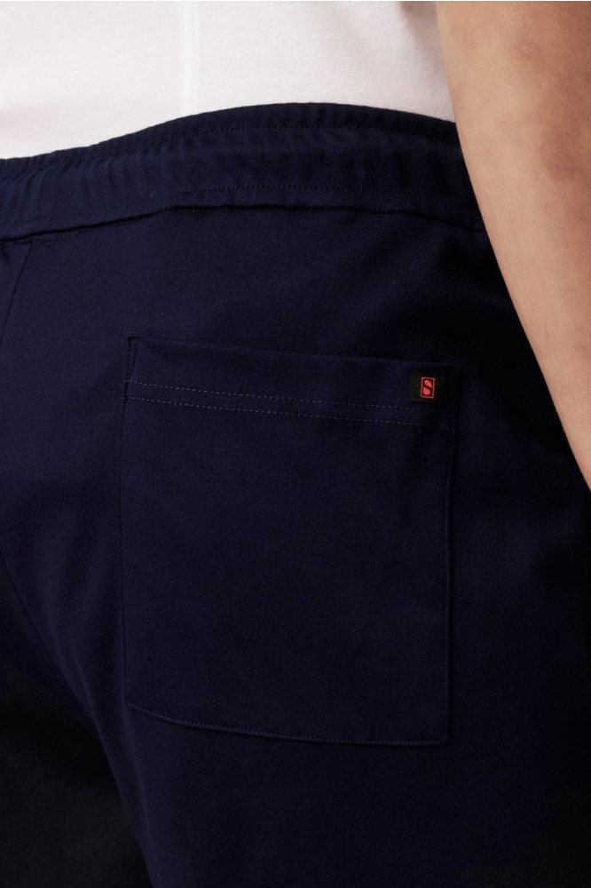 Desoto blauwe heren korte broek | Close up