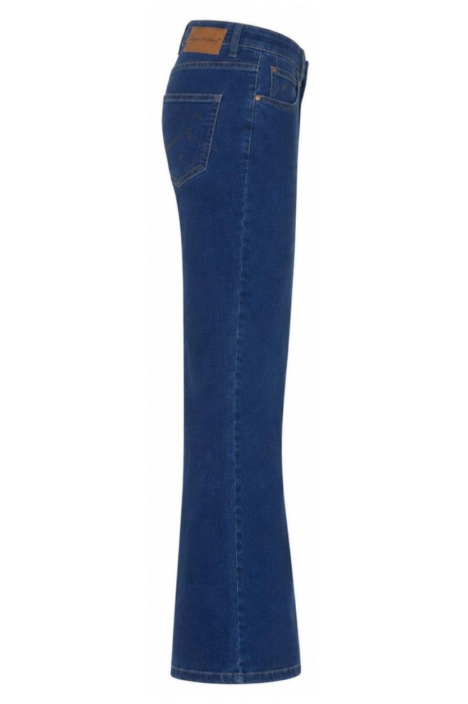 Red Button blauwe dames jeans | Zijaanzicht