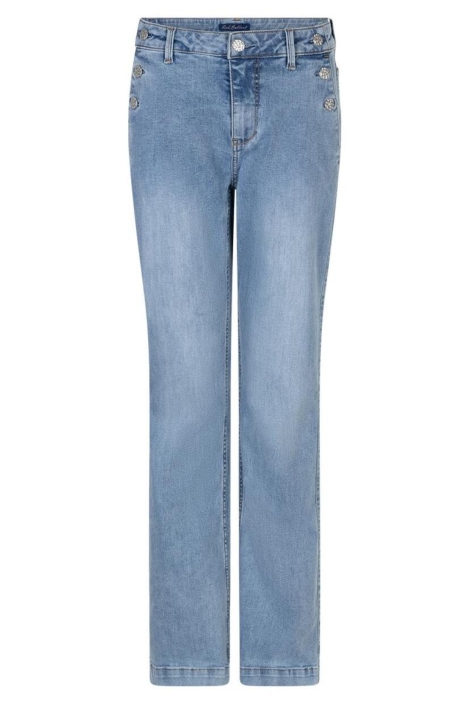 Red Button blauwe dames jeans | Vooraanzicht