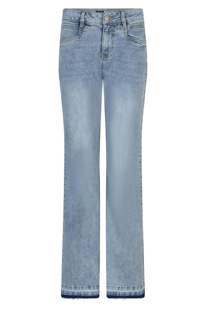 Red Button blauwe dames jeans | Vooraanzicht