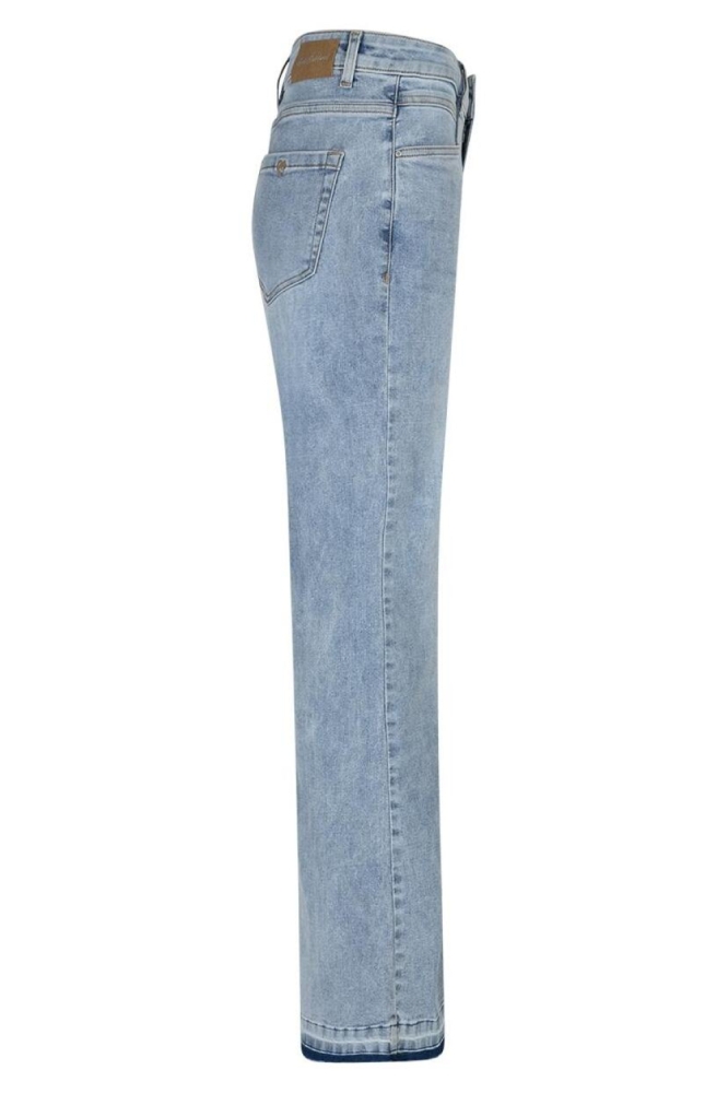 Red Button blauwe dames jeans | Zijaanzicht