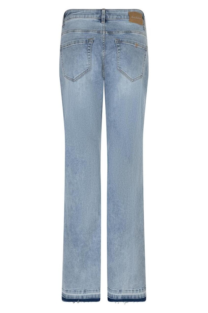 Red Button blauwe dames jeans | Achteraanzicht